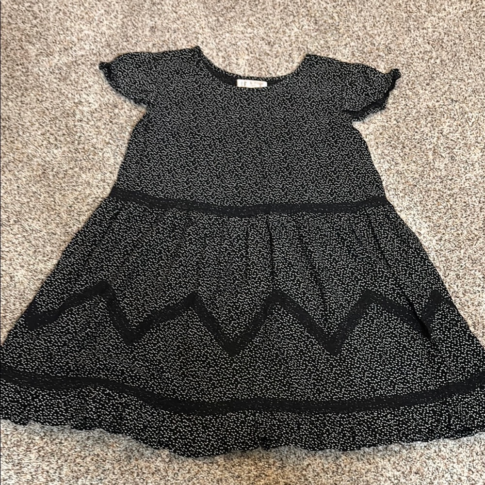Zoe & Rose Band of Gypsies Black & White Girls Dress